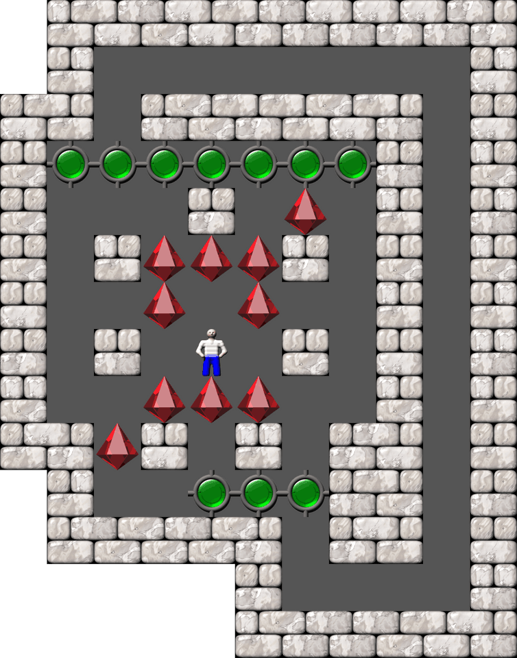 Sokoban Kevin 10 level 80